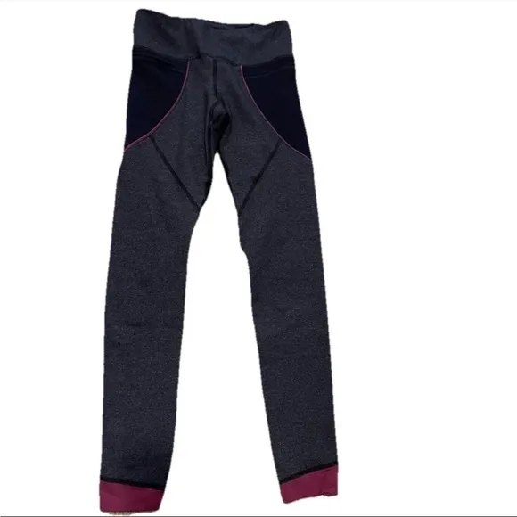 Vimmia high‎ waist legging grey/Black pink trim x-small - Image 2