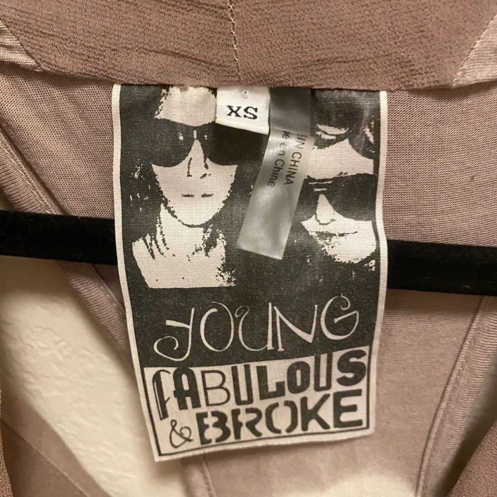 Young Fabulous & Broke Tie Dye Racerback Cowl Neck Blouse - Image 3