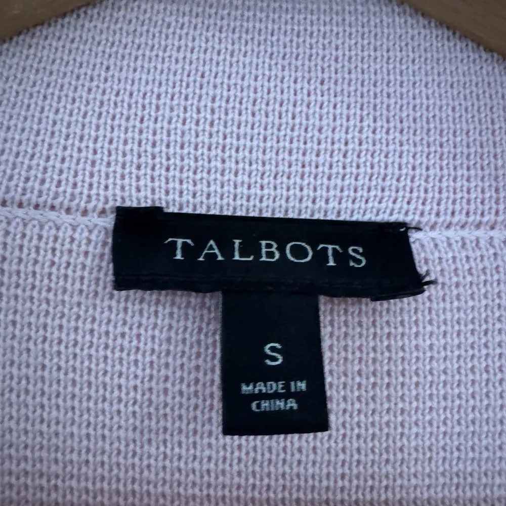 Talbots Pastel Petal Pink Knot Blazer Small Easter Spring Office Church Casual‎ - Image 3