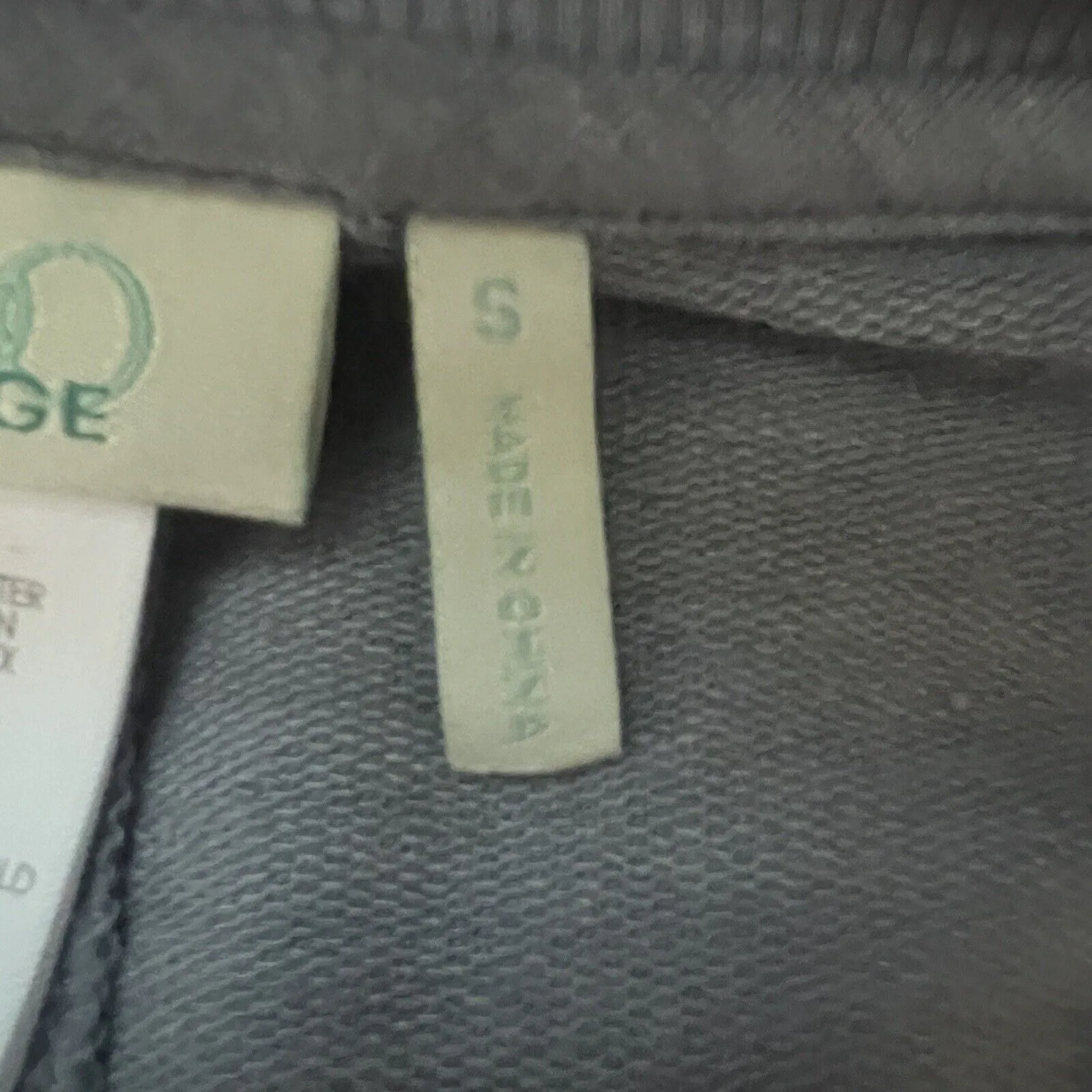 Logo by Lori‎ Goldstein Shirt Womens Small Blue Gray Tunic Top Lounge Casual - Image 7