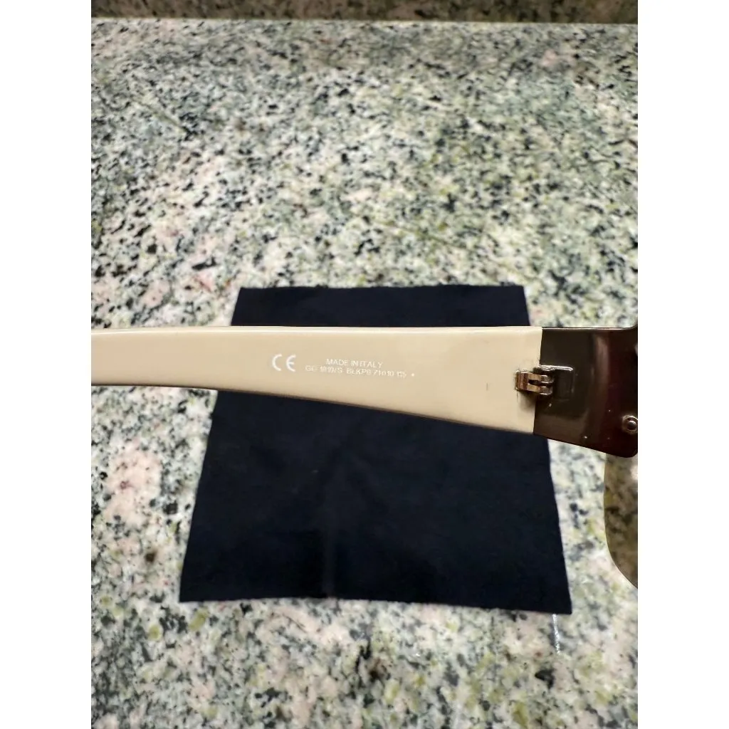 Gucci GG 1819/S BLKP0 71 10 115 Signature Shield Designer Unisex Sunglasses Y2K - Image 8