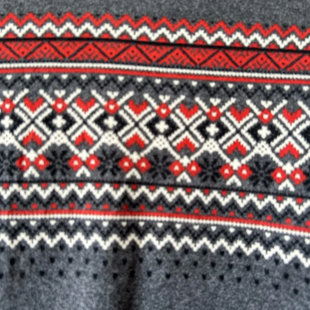 NWOT Cuddl Duds Small Fray Red Extremely Soft Festive Holiday Sweater Christmas - Image 3