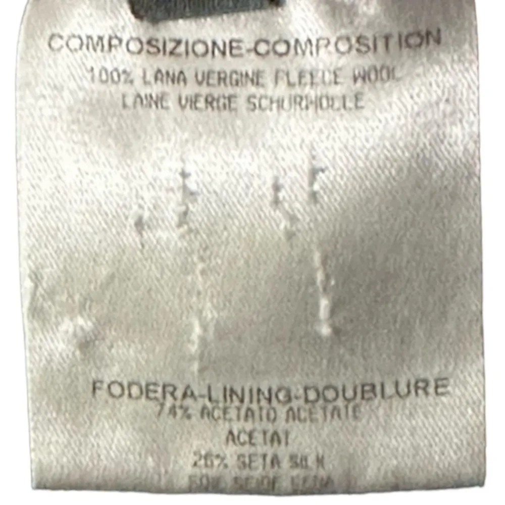 Alexander McQueen Women’s 38 4 S Black Slouch Pockets One Button Jacket Blazer - Image 13