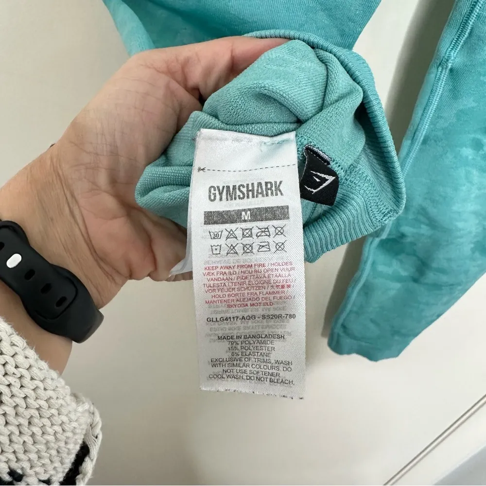 Gymshark Adapt Camo Leggings in Aqua Blue - Image 6