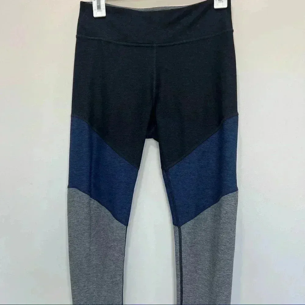 Outdoor Voices Springs 7/8 Leggings Size Medium - Color Block Blue Gray … - Image 3