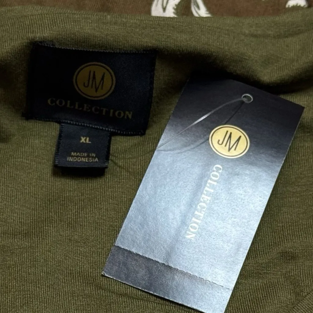 NEW JM Collection Ombre Floral Tunic Blouse Cottagecore Ethereal Bohemian XL - Image 7