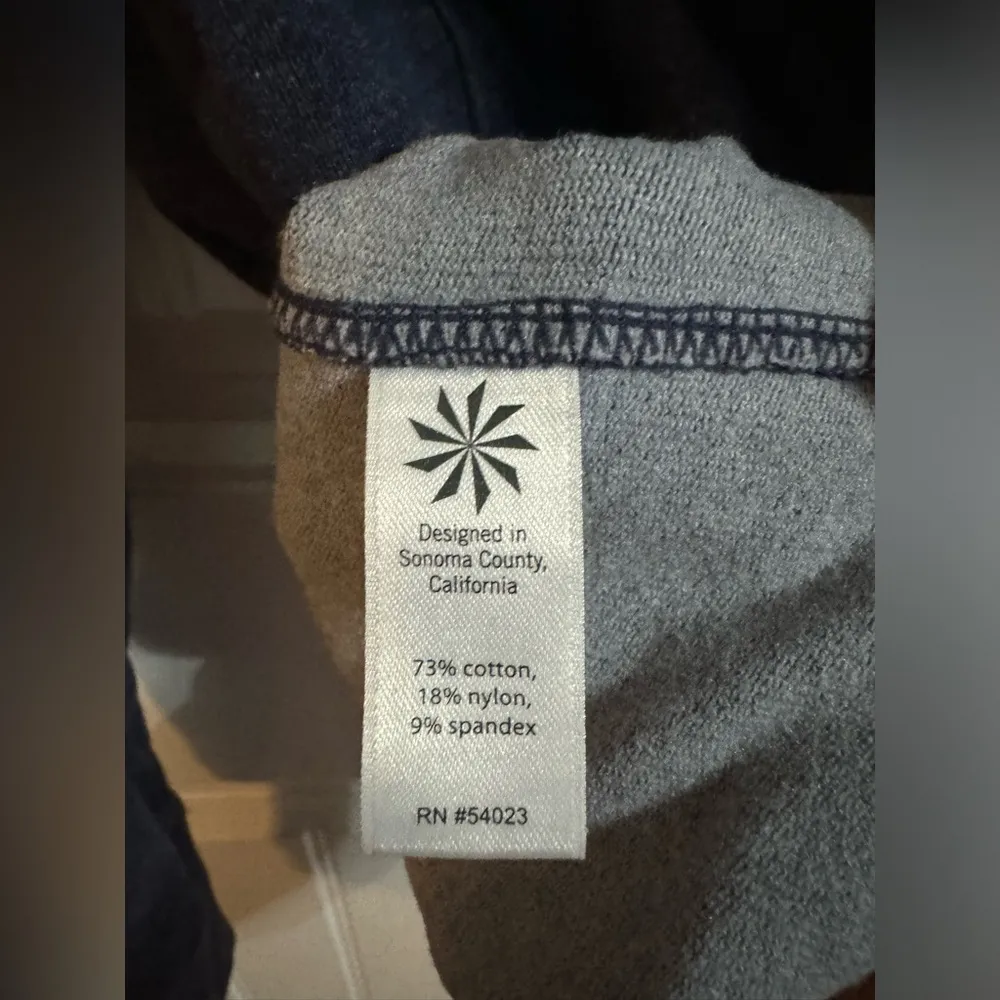 Athleta Blue/Black Sentry Hoodie Sweatshirt - Image 8