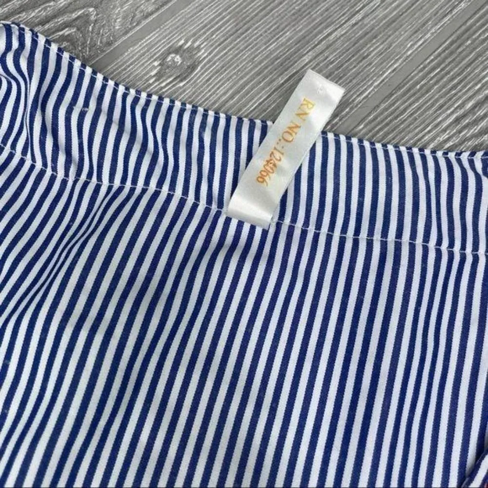 Boho shoreline open tassel tie embroidered bell sleeve beach cover up swimwear l - Image 5