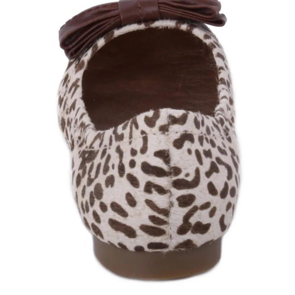 BCBGeneration Laurel 2 Leopard Bow Flats Size 8 - Image 9