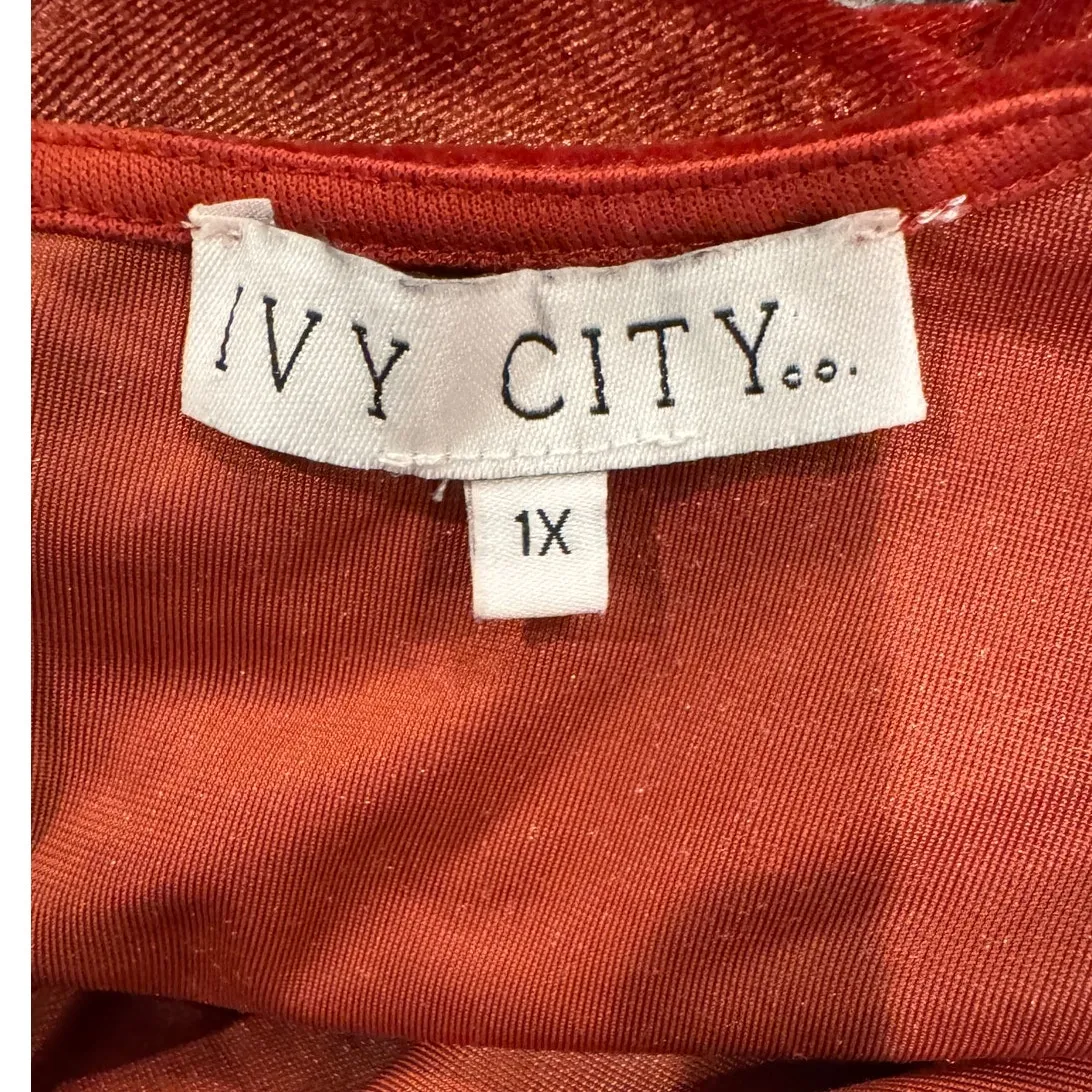 Ivy City Co Lilly Velvet Midi Dress Size 1X - Image 6