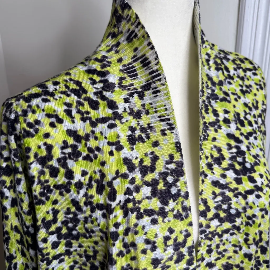 Laura Ashley Open Front Sweater Cardigan Women’s 2X Longer Length 3/4 Sleeves - Image 3