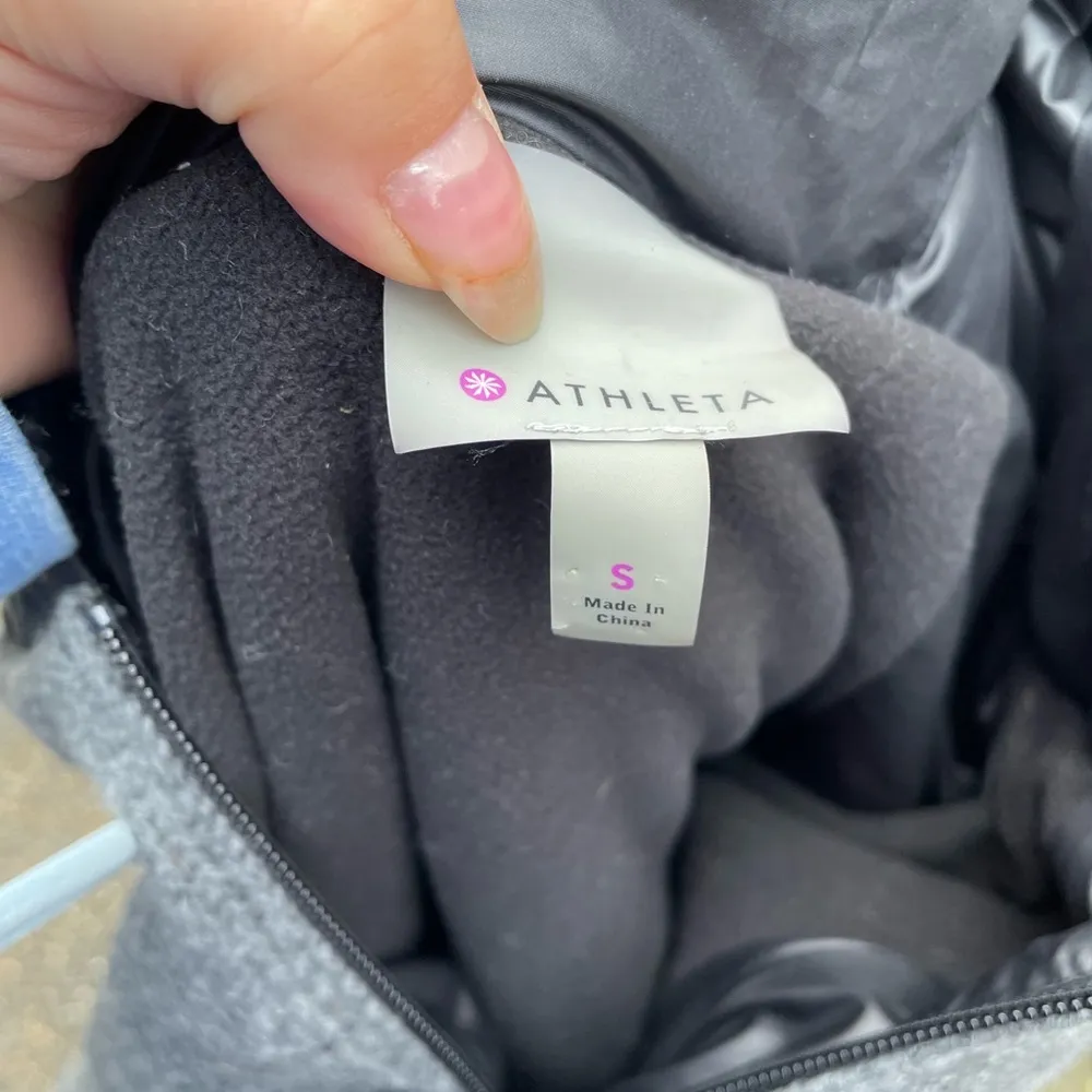 Athleta  FLEECE LINED WOOL SWEATER JACKET - Image 12