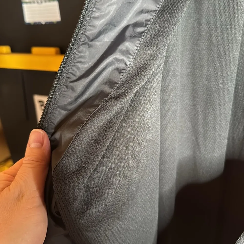 NWT Ideology Black Mock Neck Windbreaker Jacket Size XL - Image 16