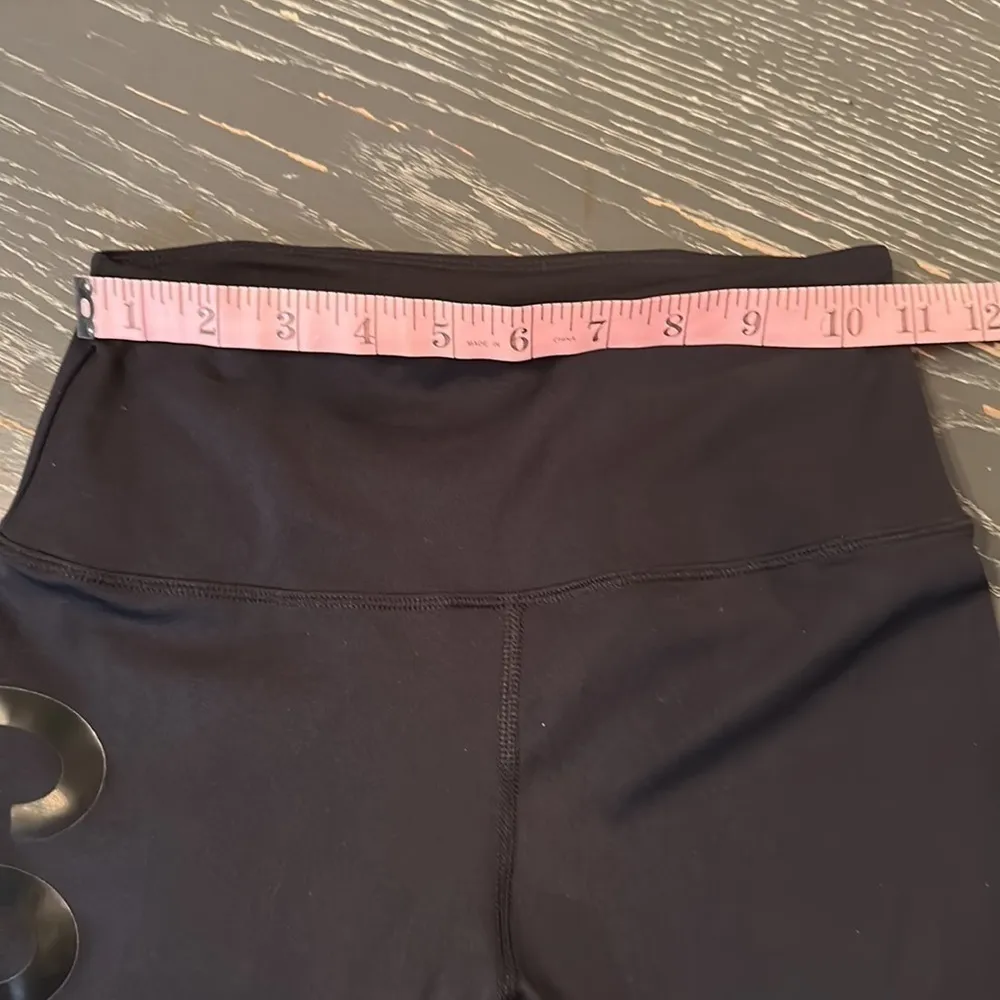 Good American | Spell Out Logo Core Power Leggings Black Size 0 activewear yoga - Image 7