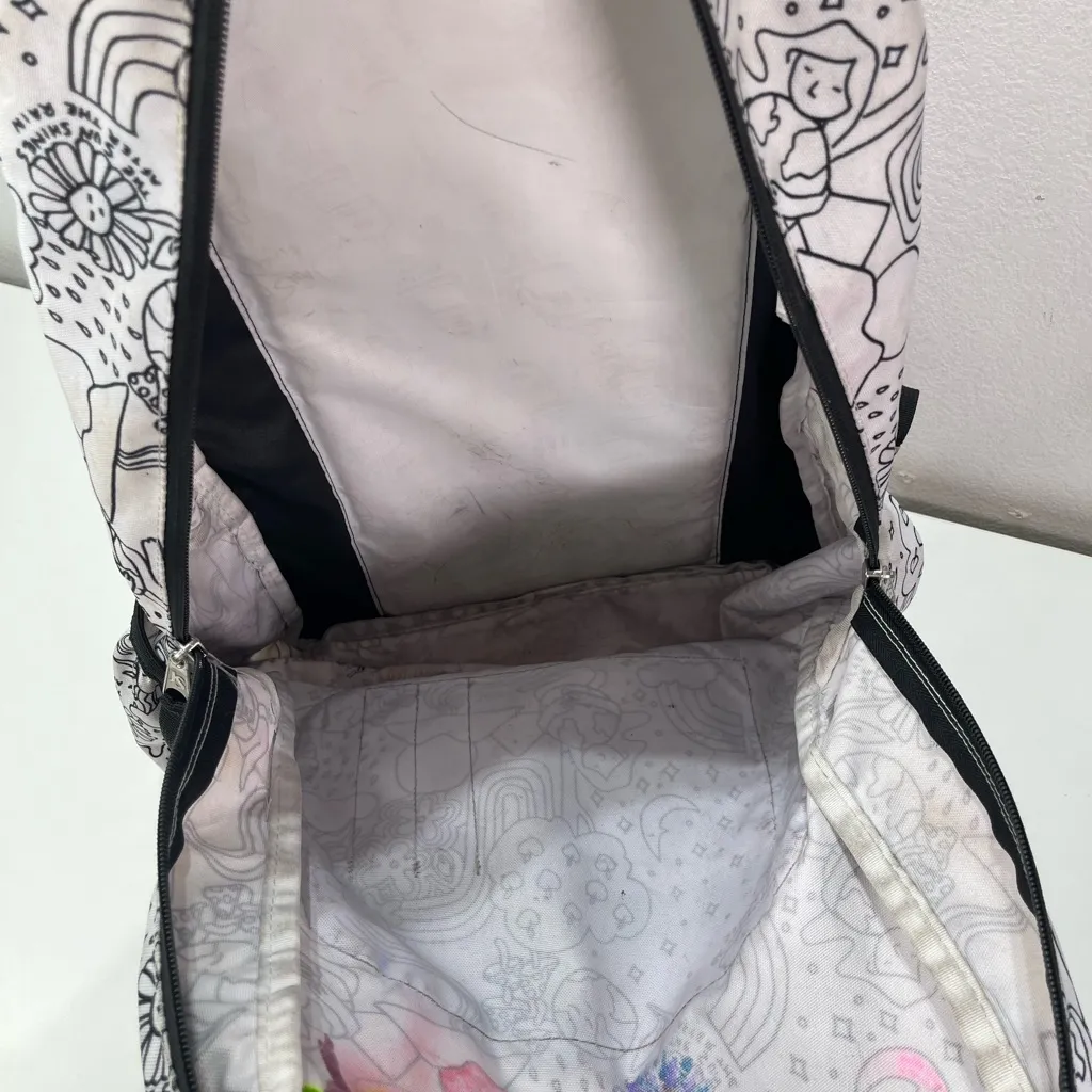 Jansport Cross Town Backpack Laptop Bag Color Me In Edition School Travel - Image 7