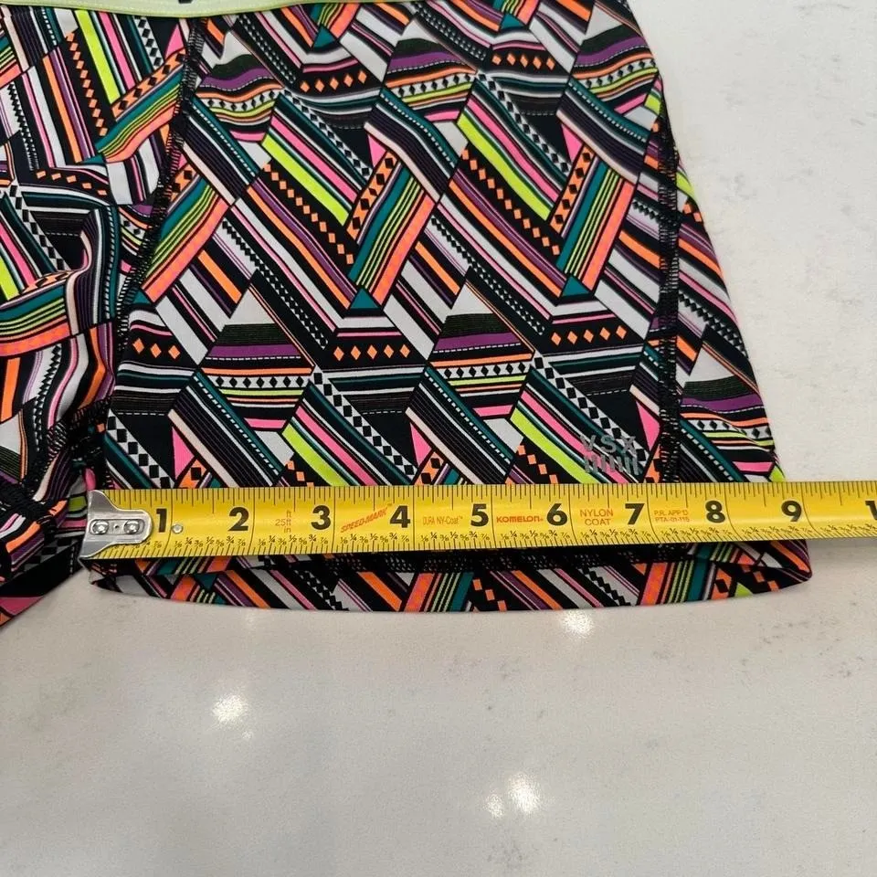 VSX Sport Victoria Secret Shorts S Multi Color Abstract The Player Athletic Gym - Image 6