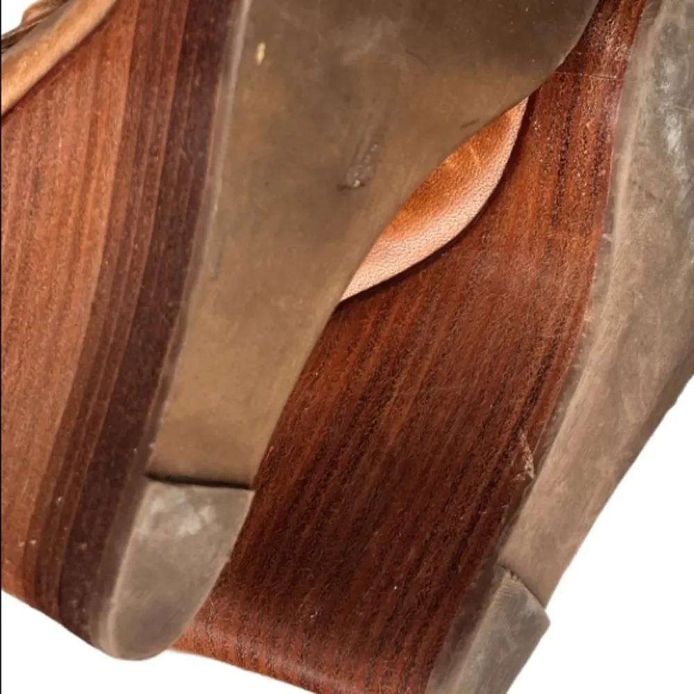 Steve Madden Mytaj Wedge Leather Heels‎ - Image 6