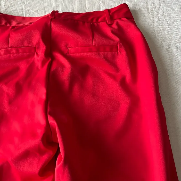 Ovi Red Ankle Dress Pants - Image 4