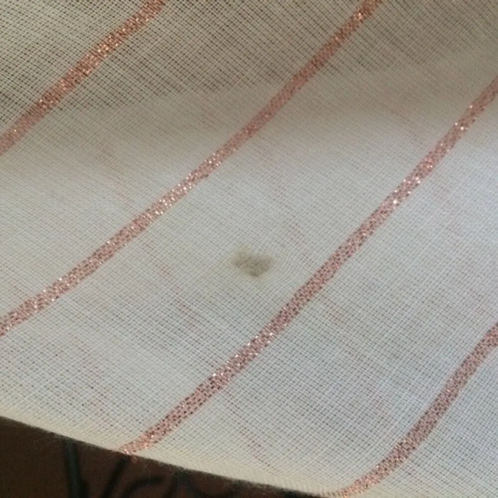 Aerie Pink and White Circle Scarf - Image 5