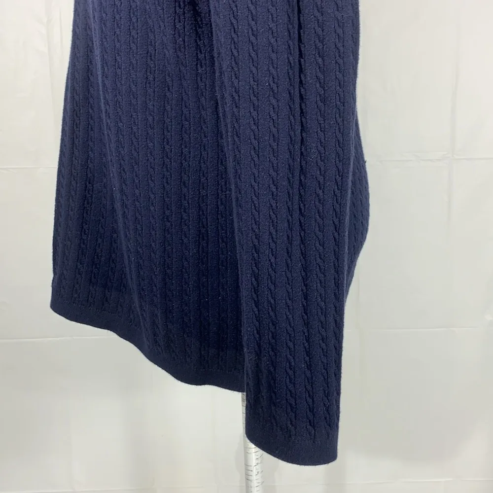 Tommy Hilfiger Navy Blue Knit Crew Neck Sweater Size XXL - Image 7