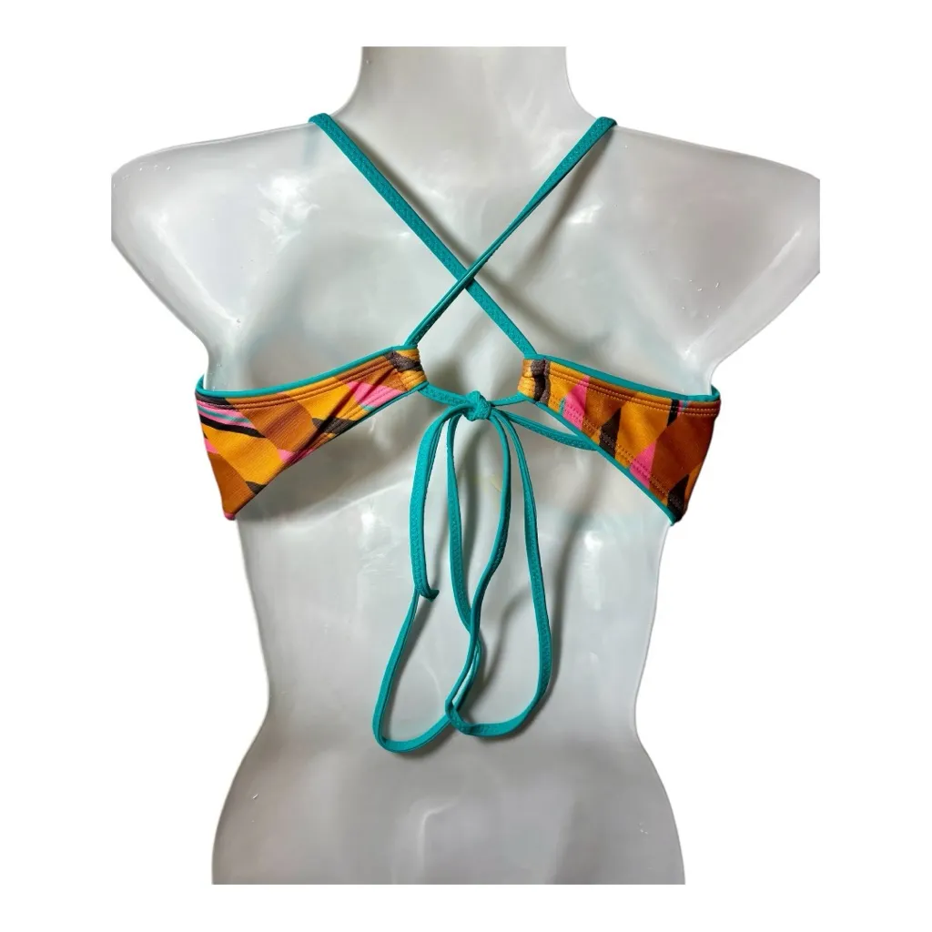 STUSSY Vibrant Multicolour Bikini Top - Image 4