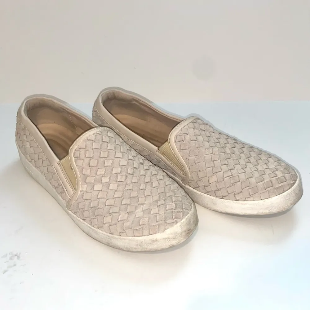 Cole Haan Grandpro Spectator Slip On Loafer Sneaker Woven Leather Size 9.5 - Image 2