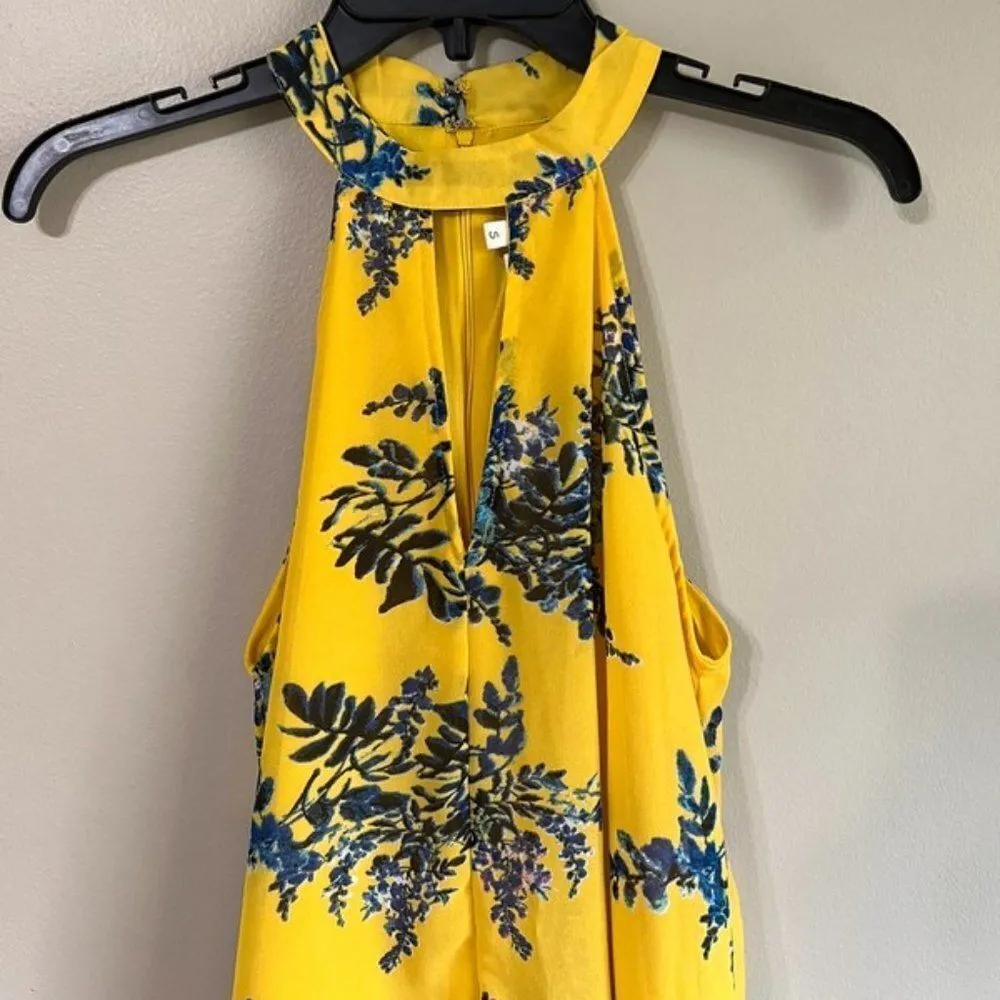 Japana small yellow halter top - Image 2