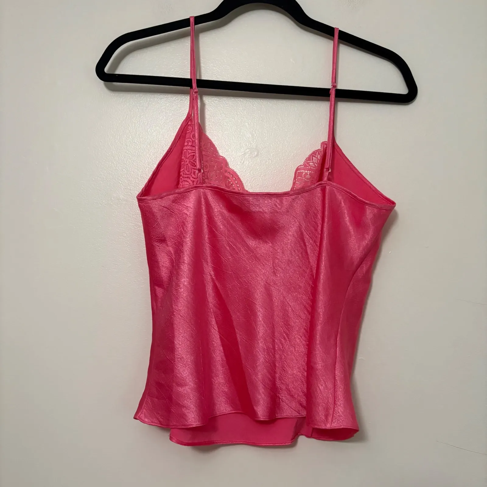Victoria's Secret Pink Cami Top Lace Trim Sleeveless‎ Tank Top Y2K - Image 4