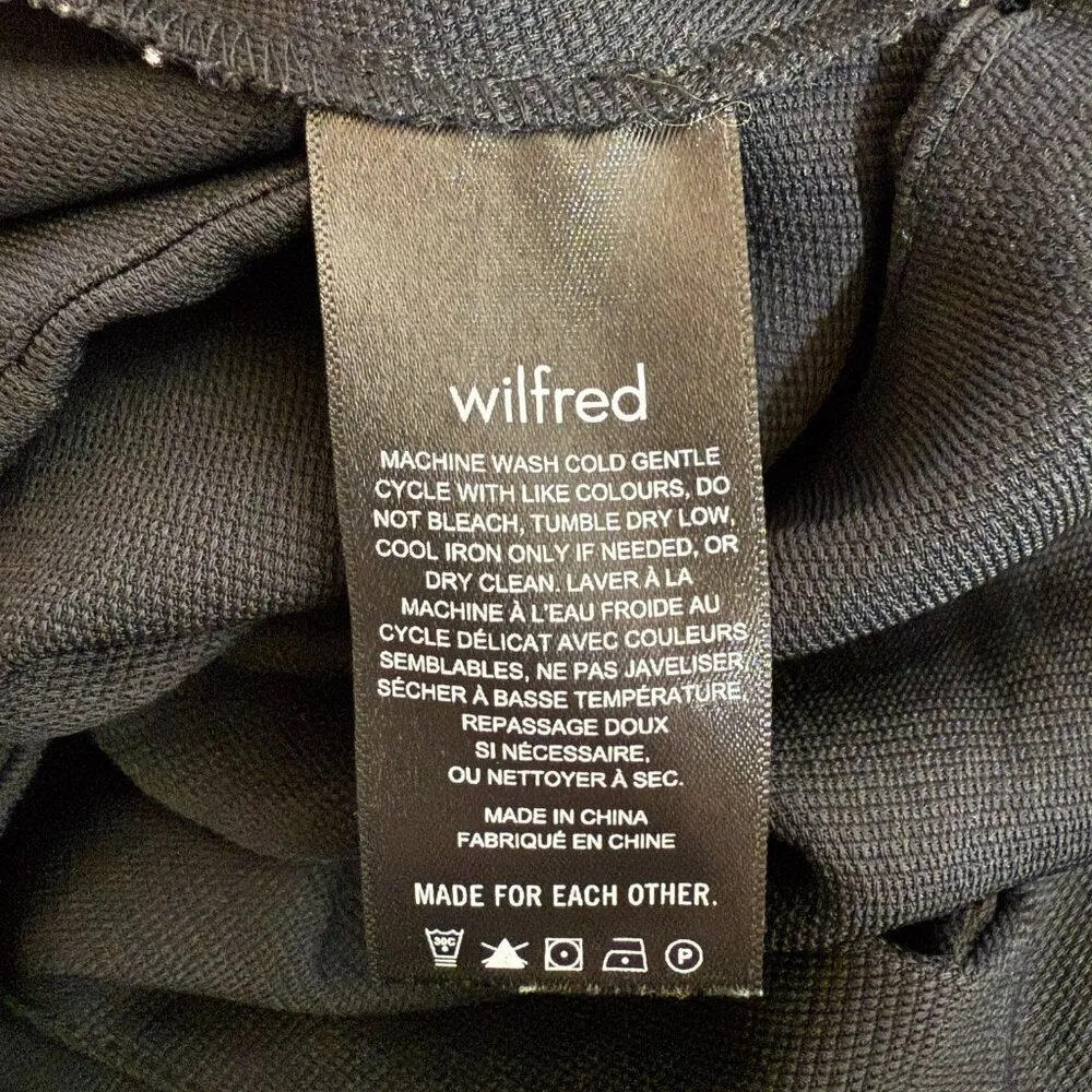 Wilfred Aritzia Ecoulement Romper Women's 4 Black Tie Waist Cut Out Sleeveless - Image 14