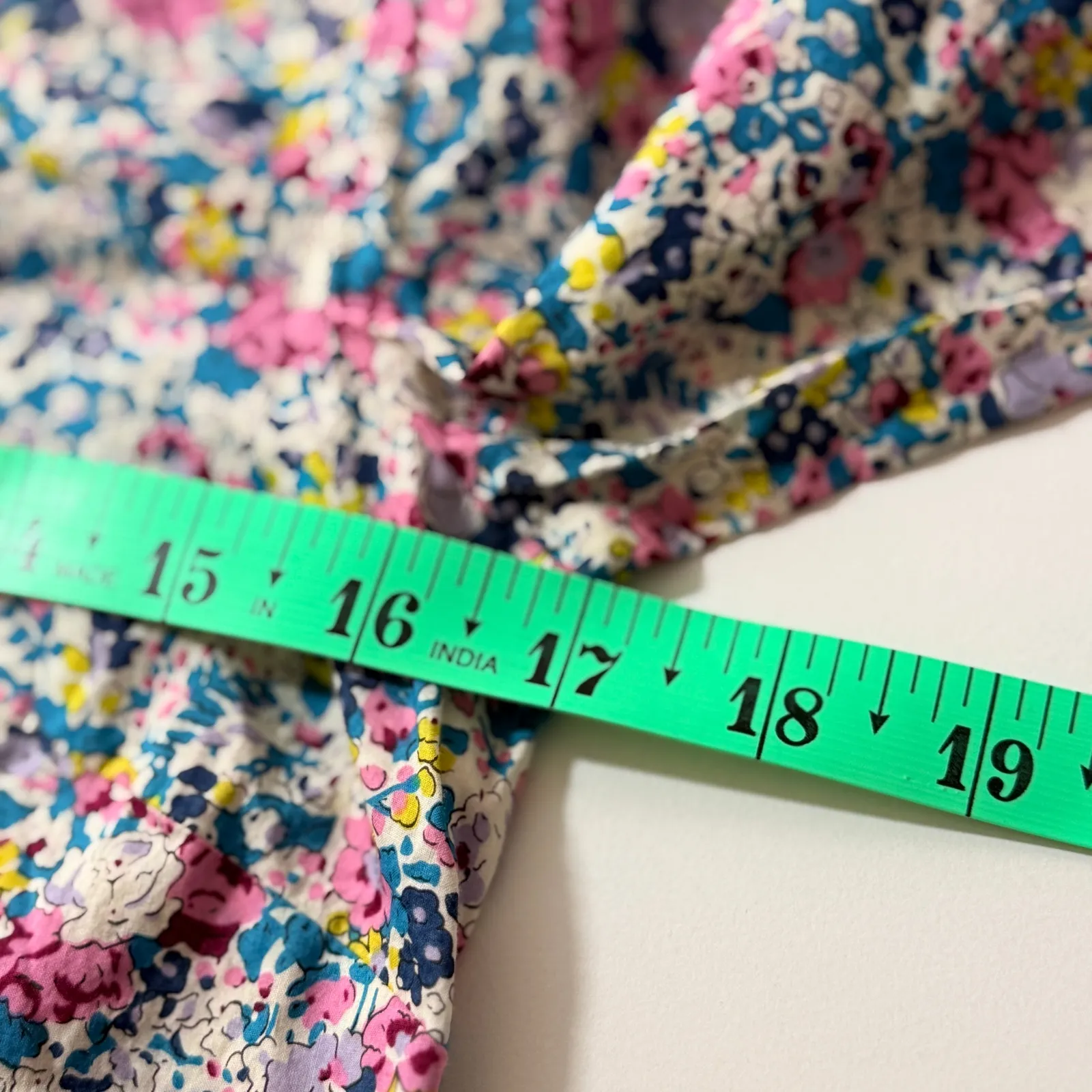 Liberty Art Fabrics For J Crew Floral Ruffle  Artsy Deco - Image 10