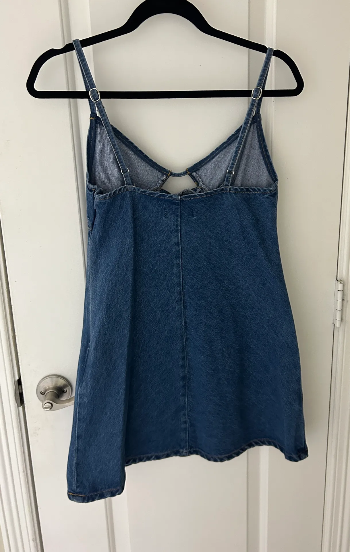 Arwen Denim Mini Dress - Image 7