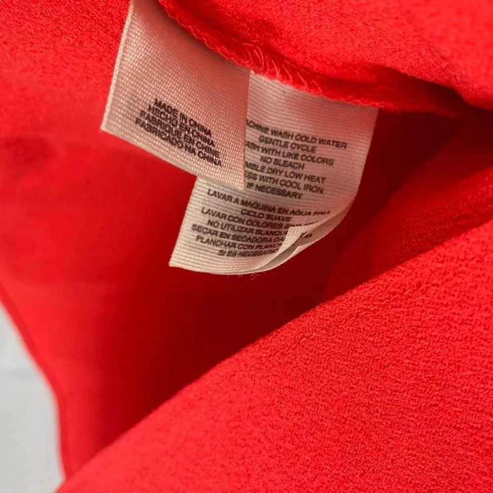 RACHEL Rachel Roy ruffle off shoulder crop top M Red Size M - Image 5