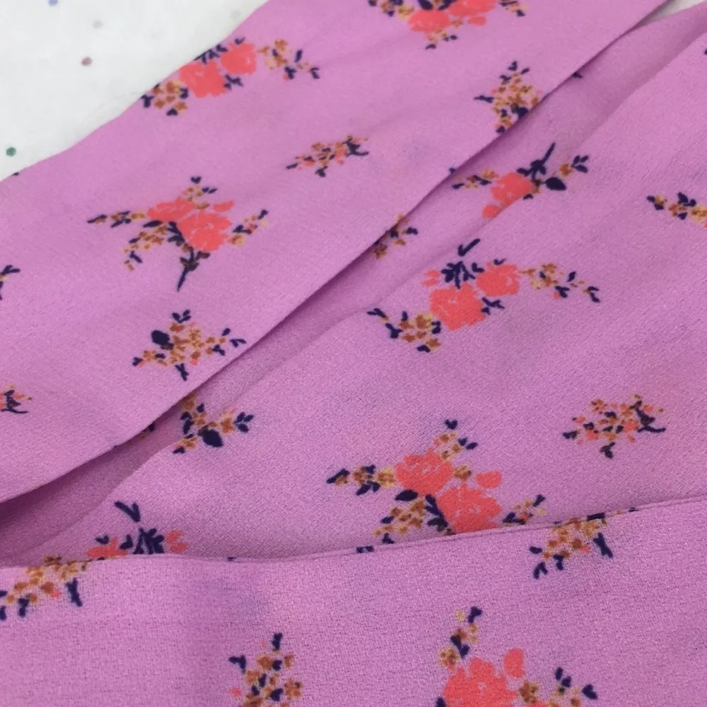 New Urban Outfitters The Style Club Scarf Hair Neck Pink Floral - Image 2