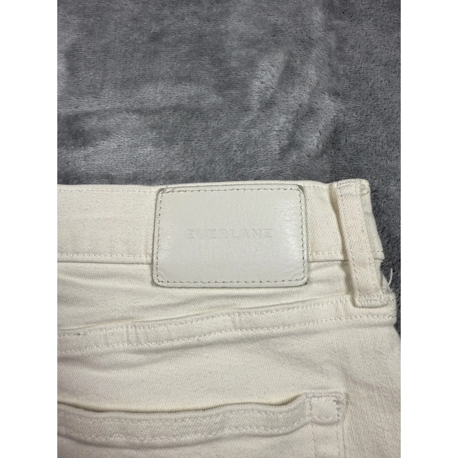 Everlane The‎ High Rise Skinny Jean 30 Regular White Denim Casual - Image 5