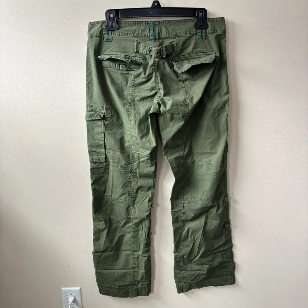 Old Navy Green Low-Rise Cargo Pants - Image 5