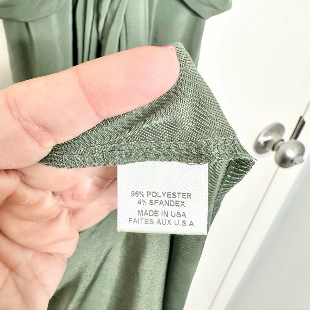 NWT MISA Los Angeles Domino Maxi Dress in Sage Green - Image 7