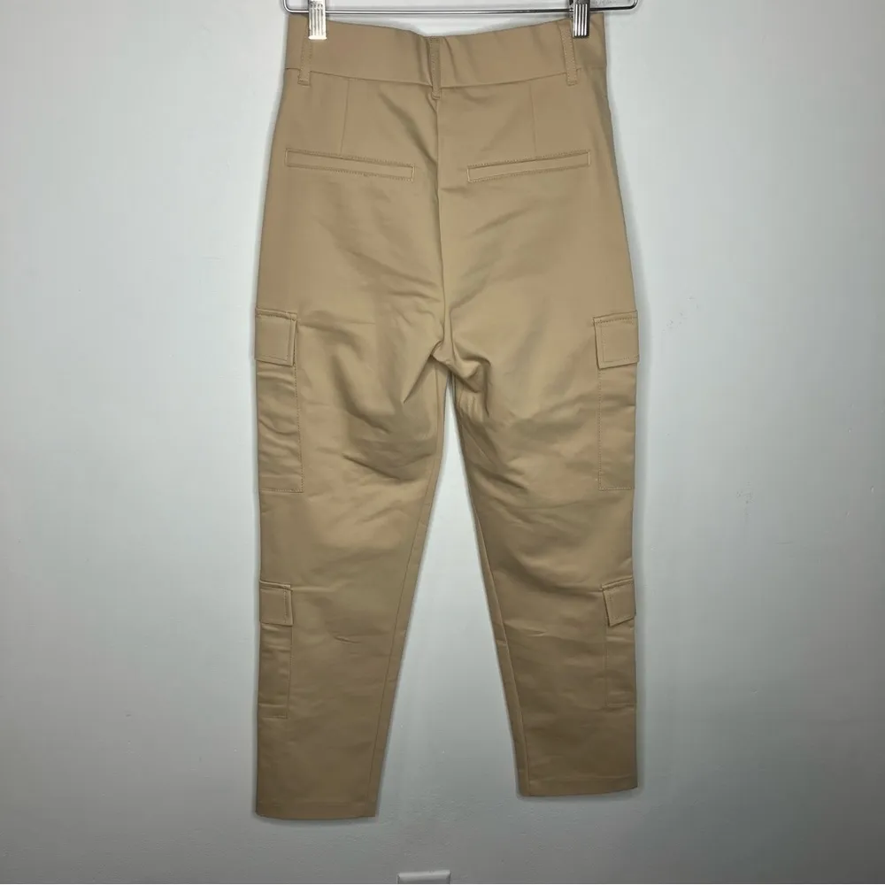 Zara double cargo pants cream size‎ XS - Image 6