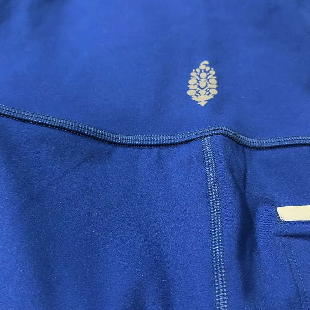 NWOT Free People Movement Island Time Short in Sapphire Skies Blue - Image 7