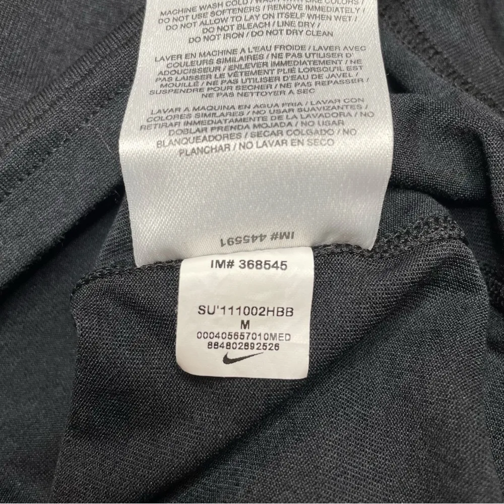 Dri-Fit Sleeveless Activewear Workout Muscle Tank Top in Black Medium - Image 8