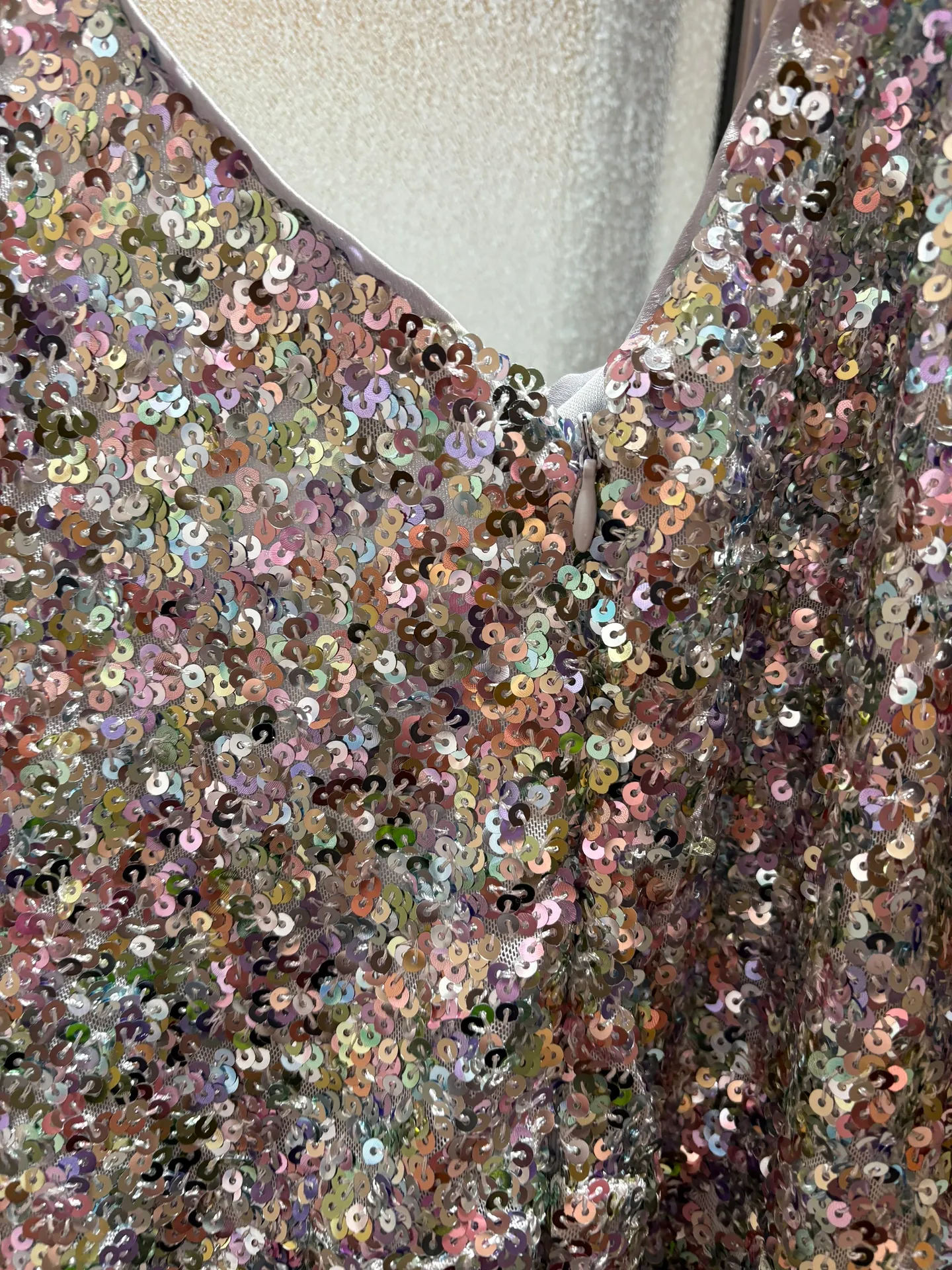 Silver Sequin Romper - Image 8