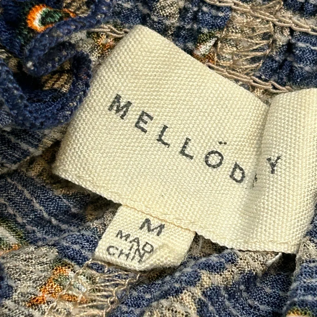 New floral square neck and back top size large 6 for‎ $36 - Image 5