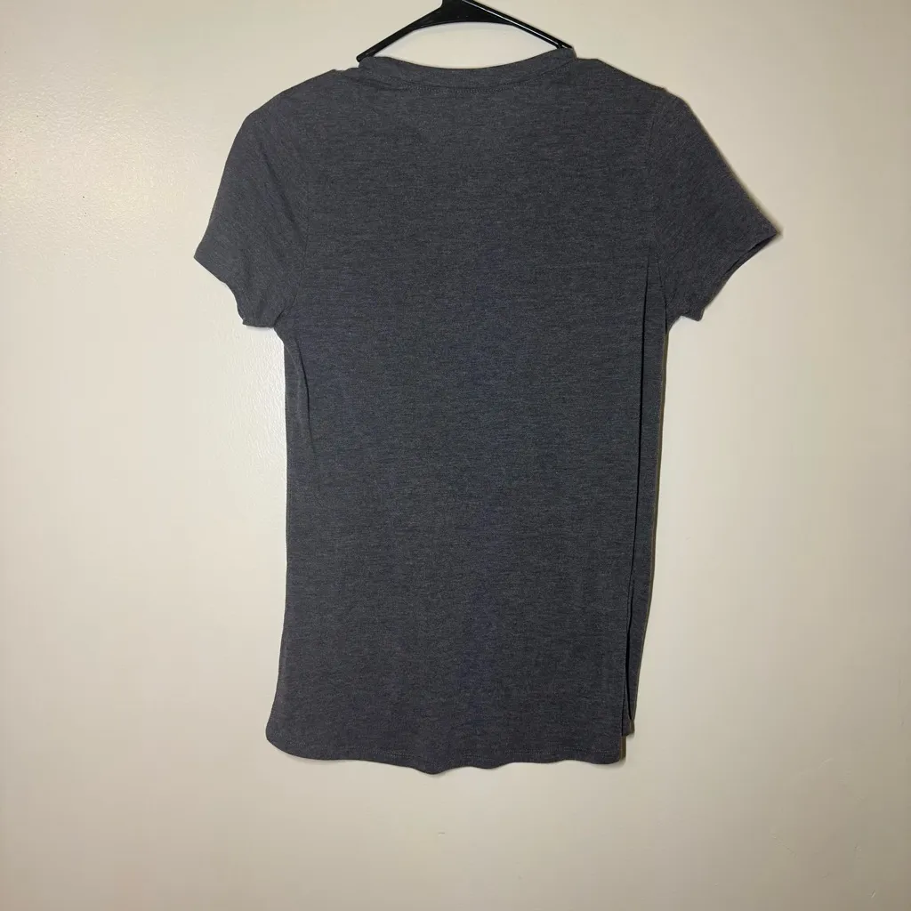 Modern Lux Charcoal Dog Mom Tee - Image 2