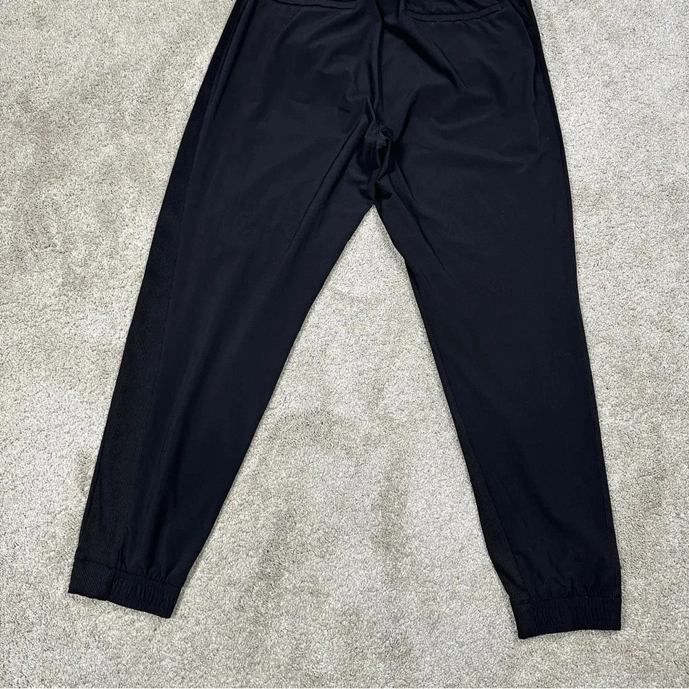 Athleta Brooklyn Legacy Mid Rise Jogger Pants Pull On Outdoor Travel in Black 12 - Image 10