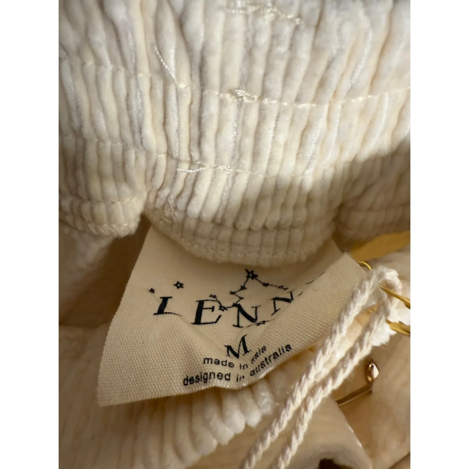 NWT Free People x Lenni the label Lykke Pull up Corduroy Pants Women’s Sz. M - Image 7