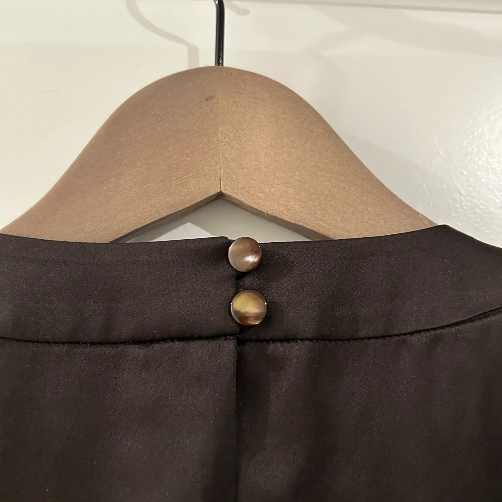 Worth Dot Blouse Brown Size 6 - Image 9