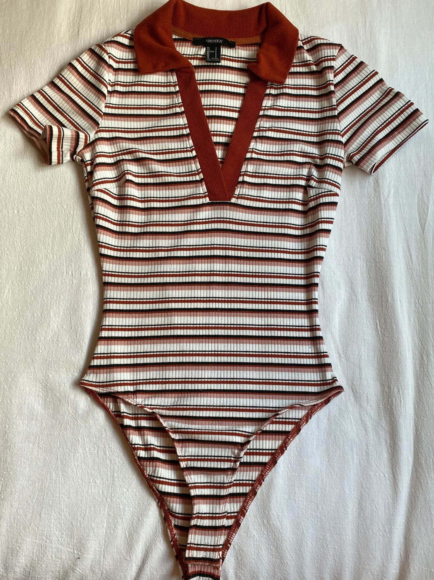 Forever 21 70s Inspired Bodysuit  - Image 2