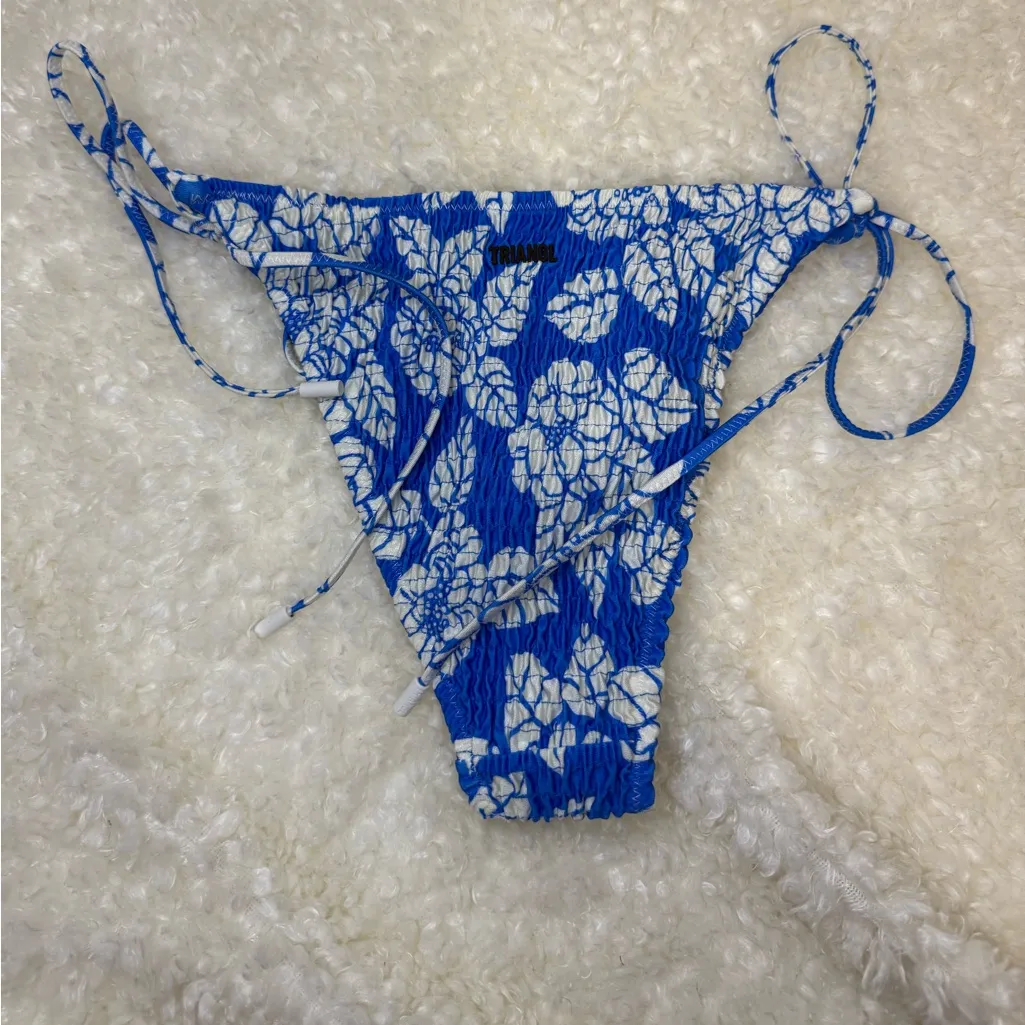 Triangl cheeky bikini bottom Blue - Image 2
