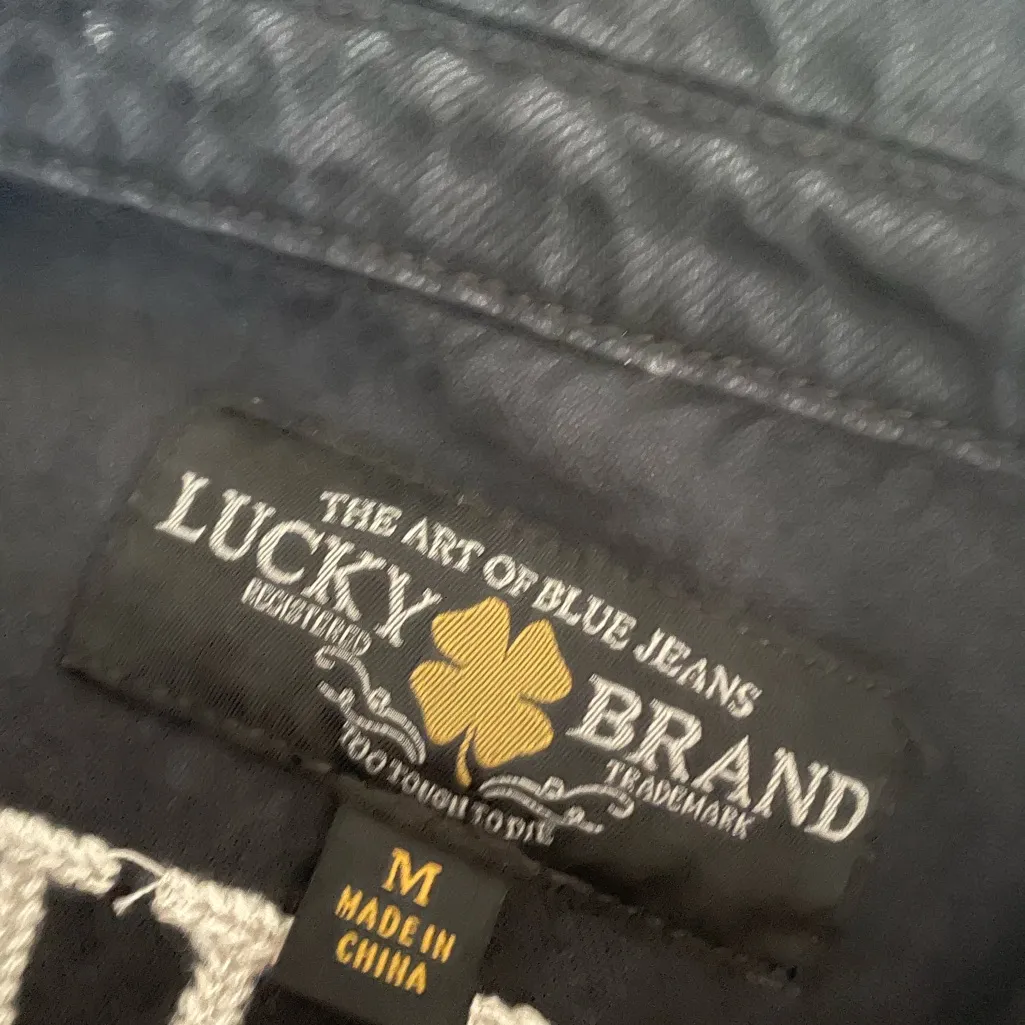 Trouble maker-lucky brand distressed jean jacket - Image 6