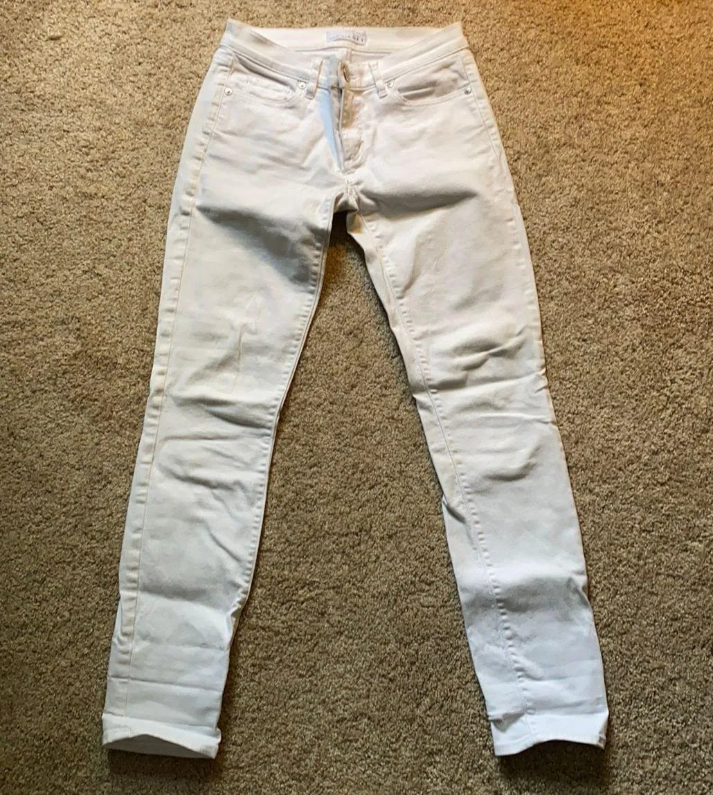 White Skinny Jeans - Image 2