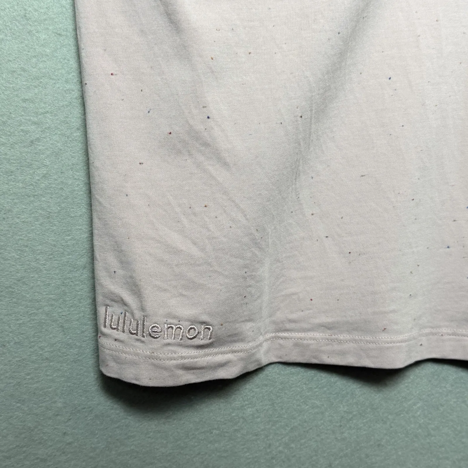 Lululemon LA All Yours Tee Shirt Boyfriend Confetti Rainbow Speckles Pink Size undefined - Image 6